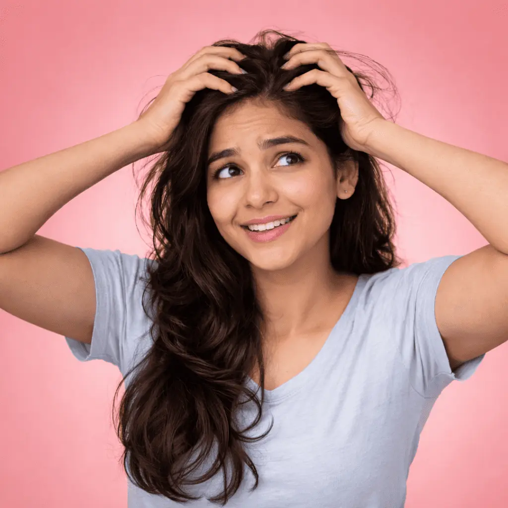 Vigoraahi Herbal Adikeshakanthi Hair Oil Hair Dandruff Result Image