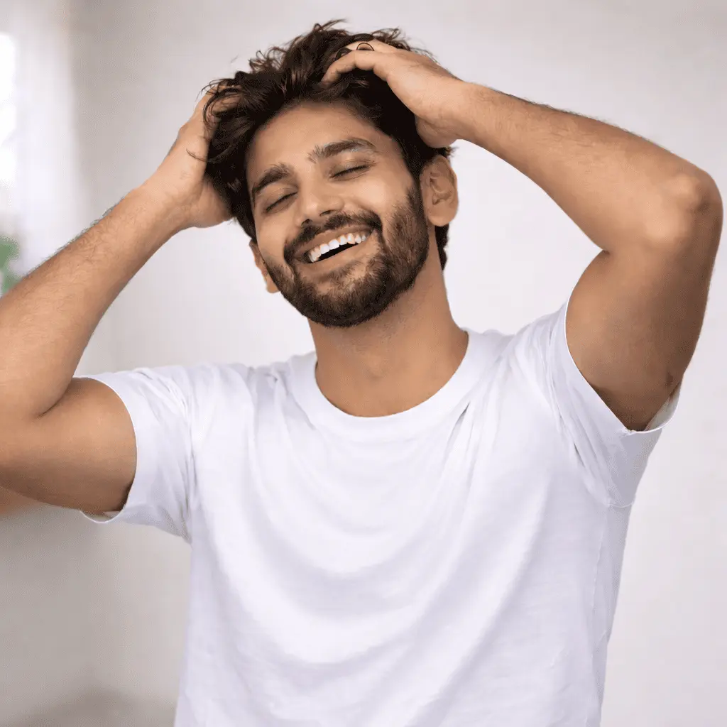 Vigoraahi Herbal Adikeshakanthi Hair Oil Hair Fall Result Image