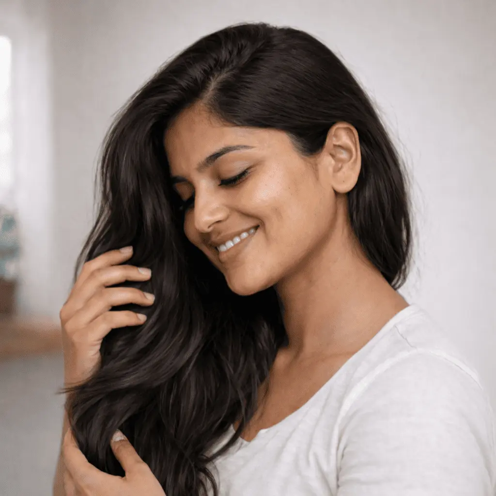 Vigoraahi Herbal Adikeshakanthi Hair Oil Hair Growth Result Image