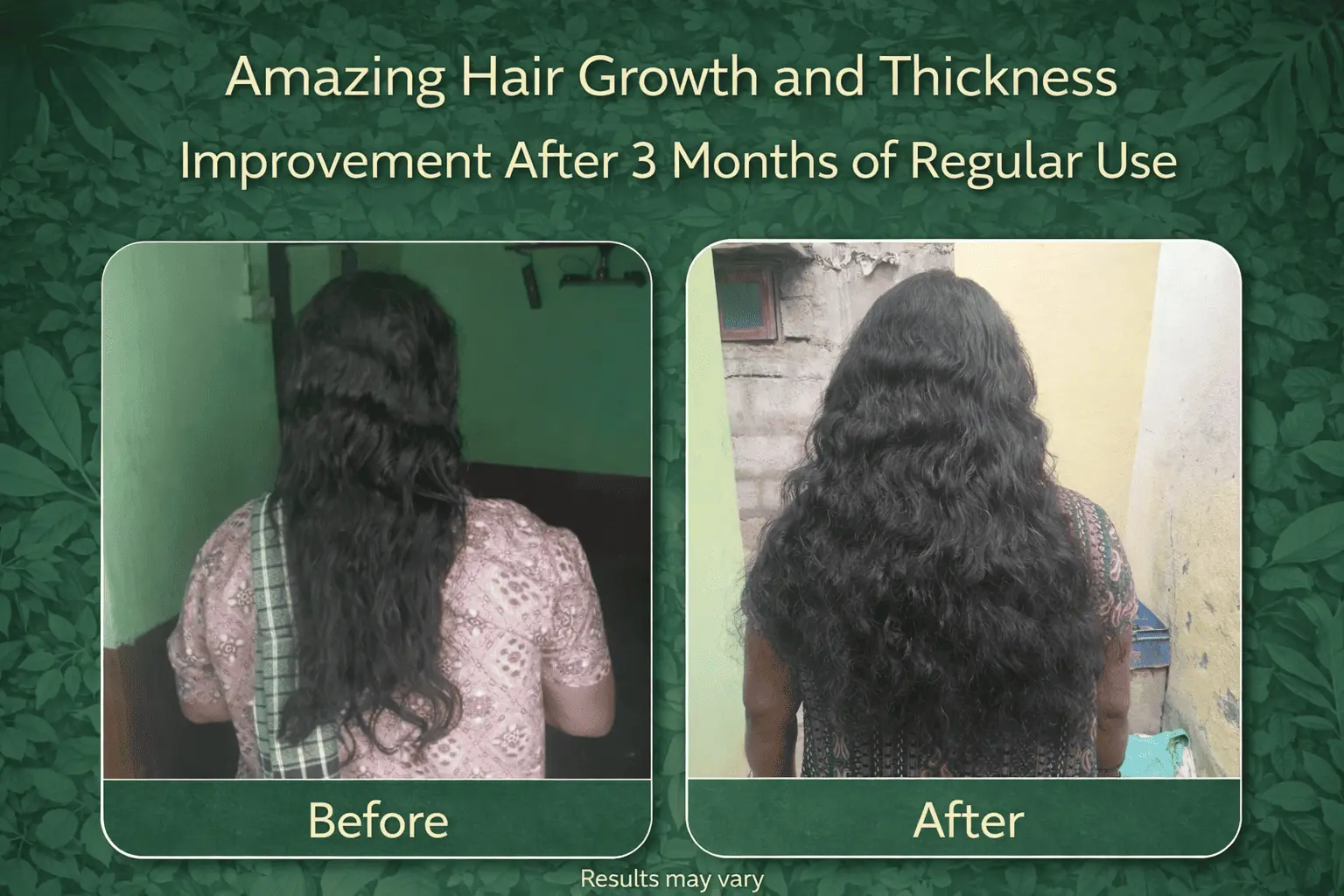 before after result in 3 months Vigoraahi herbal